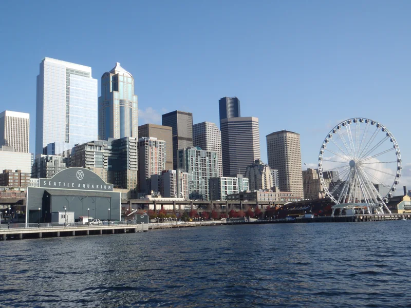 Seattle's waterfront and city skyline